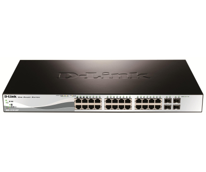 Switch D-Link 28p DGS-1210-28P (24x10/100/1000Mbit 4xSFP Combo)